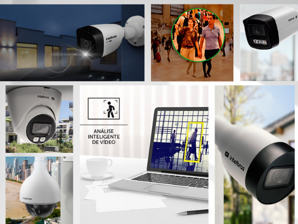 segurança eletrônica - câmeras de segurança intelbras